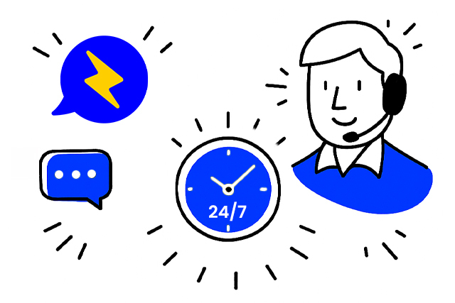 24/7 Availability